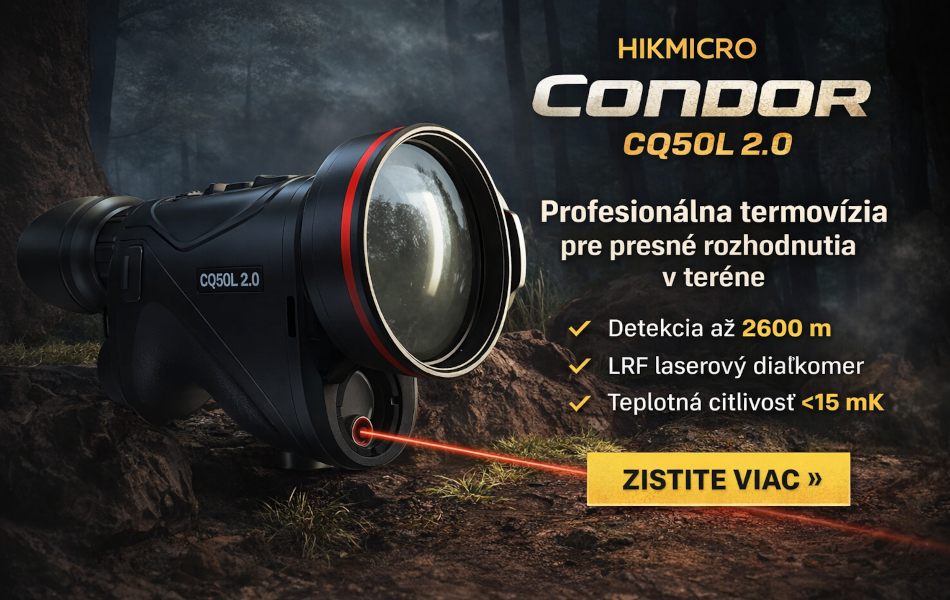 HIKMICRO Condor CQ50L 2.0 – termovízny monokulár s LRF